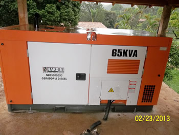 Gerador 65KVA Trifásico